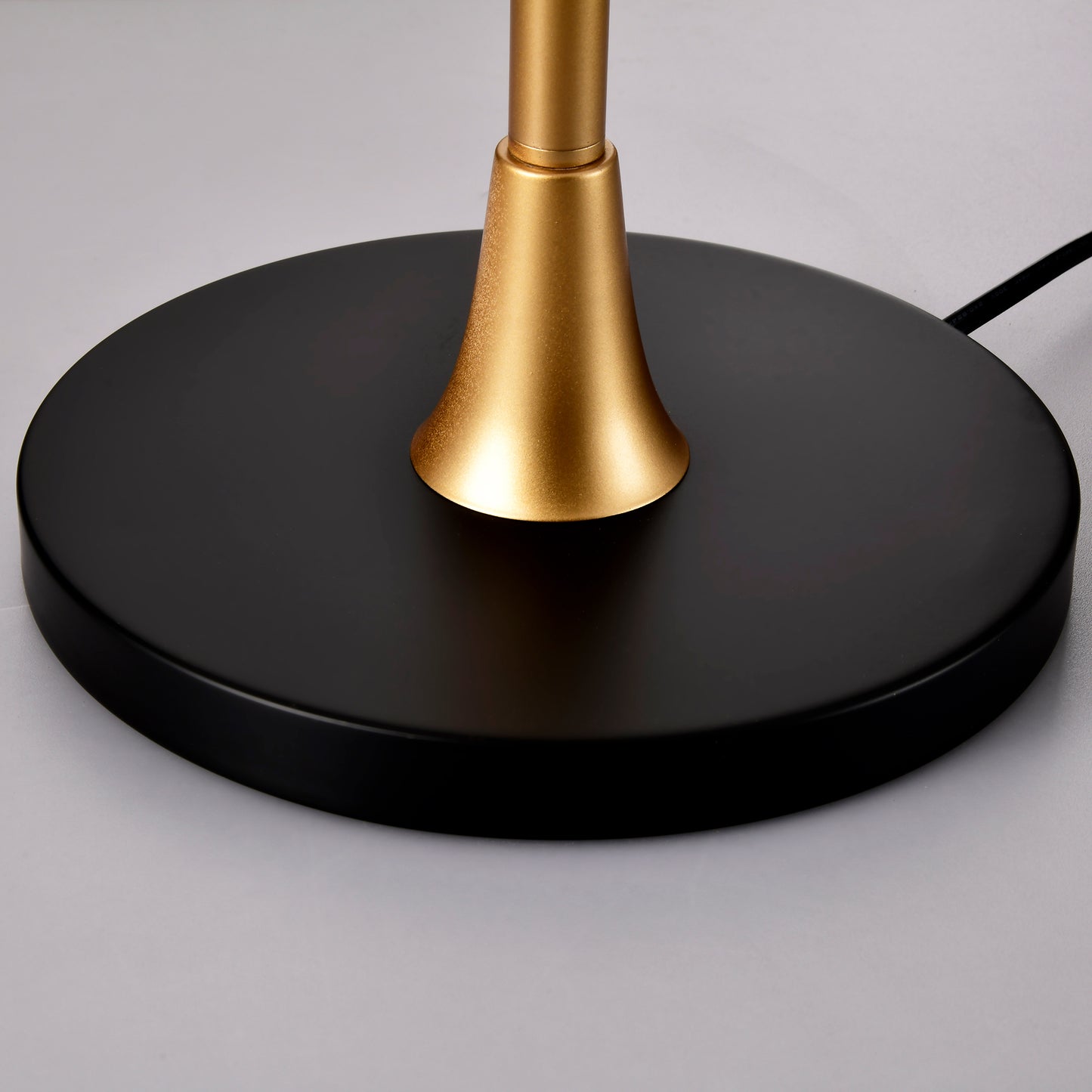 Floor Lamp For Living Room With Beige Lampshade, Standing Lamp Tall Industrial Floor Lamp Reading For Bedroom, Office No Included Bulb -Matte Black Matte Gold