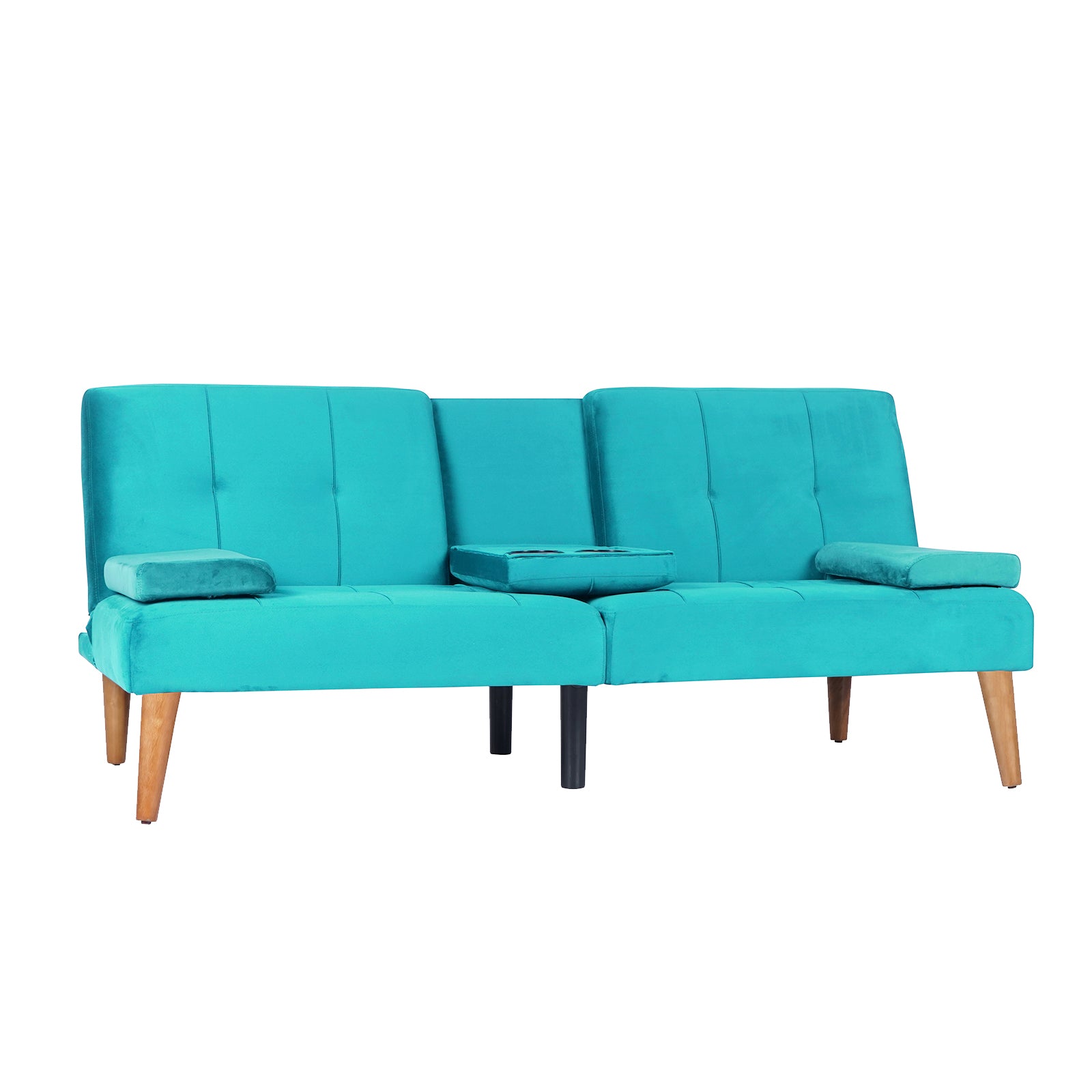 Velvet Futon Sofa Bed