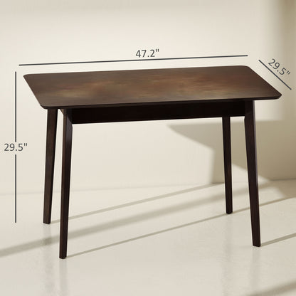 47.2" Rectangle Dining Table for 4