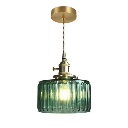 Brass Glass Chandelier Creative Personality B & B Restaurant Bedside Bar Counter Hallway Balcony Chandelier