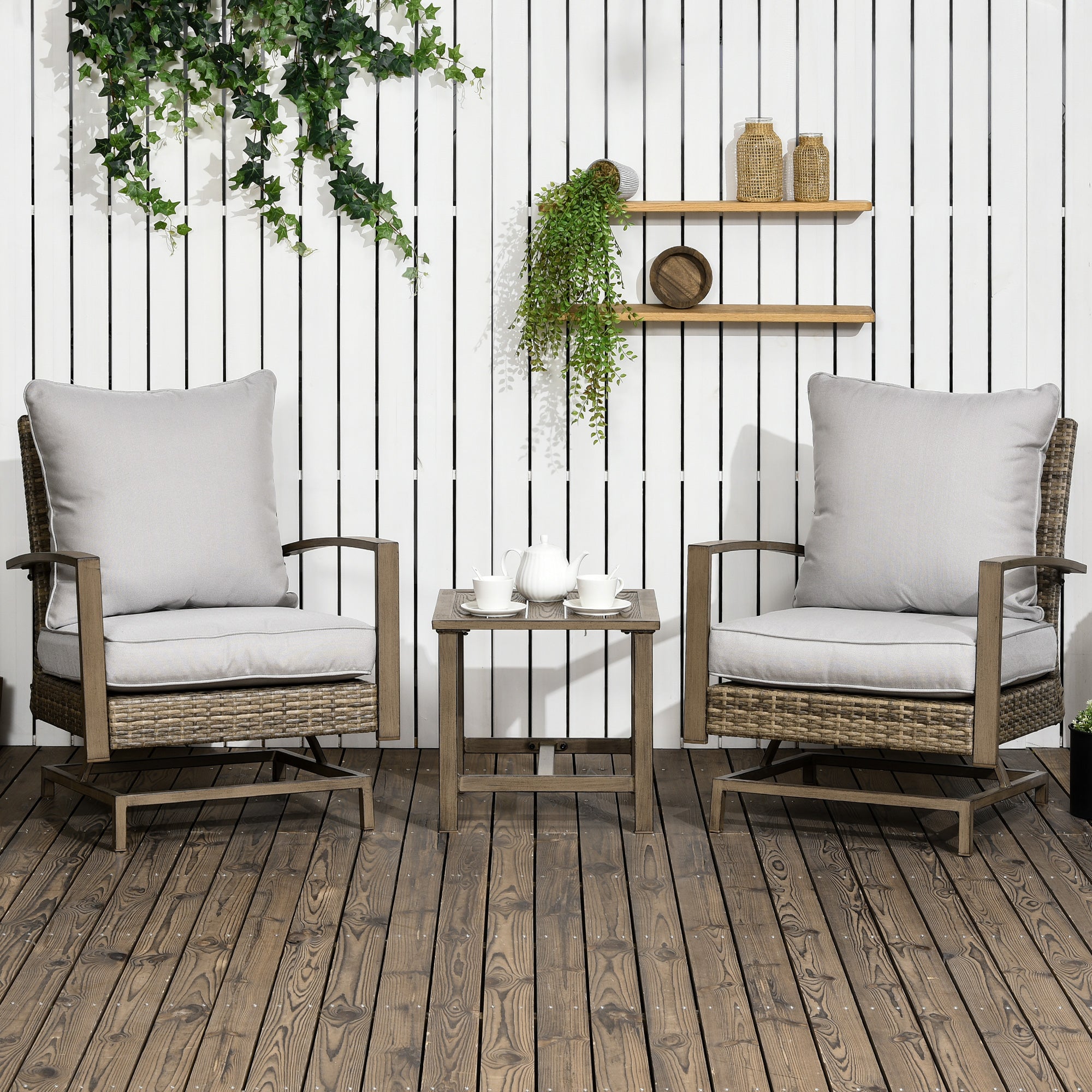 Rattan Bistro Set