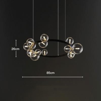 Glass Ball Dining Chandelier