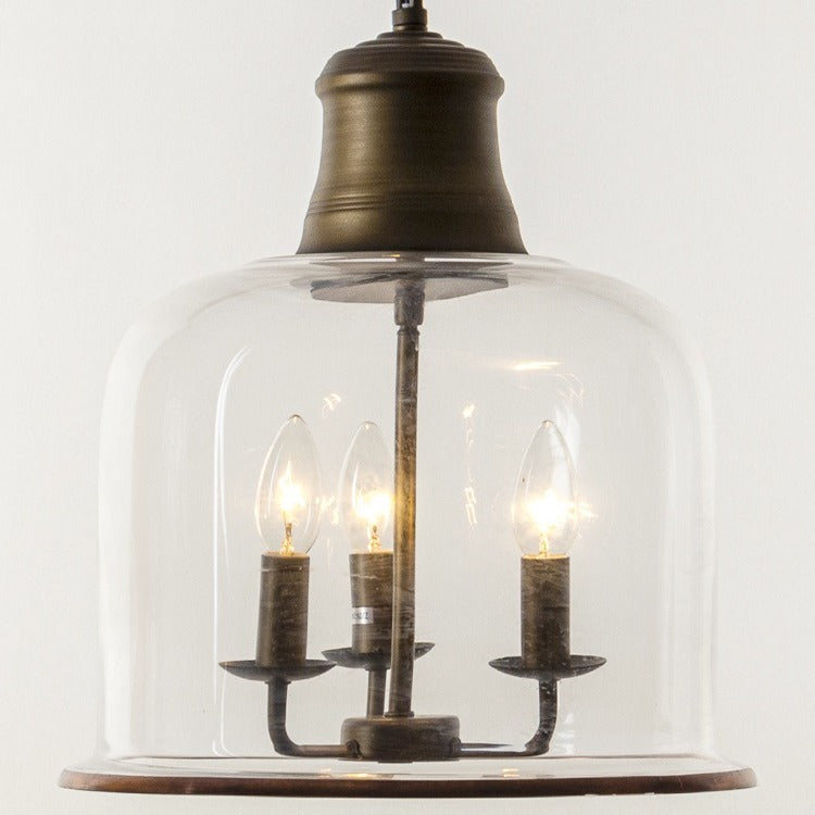 Transparent Glass Chandelier