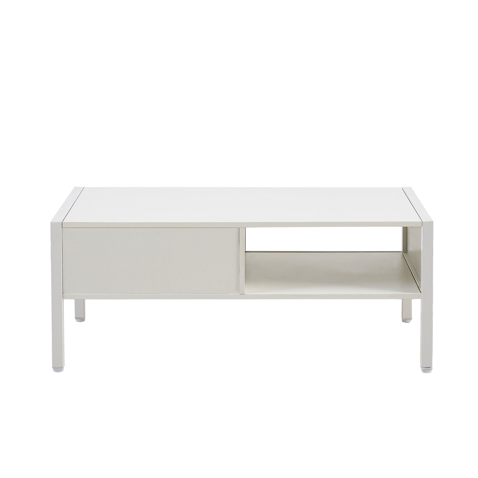 Rattan Sliding Coffee Table
