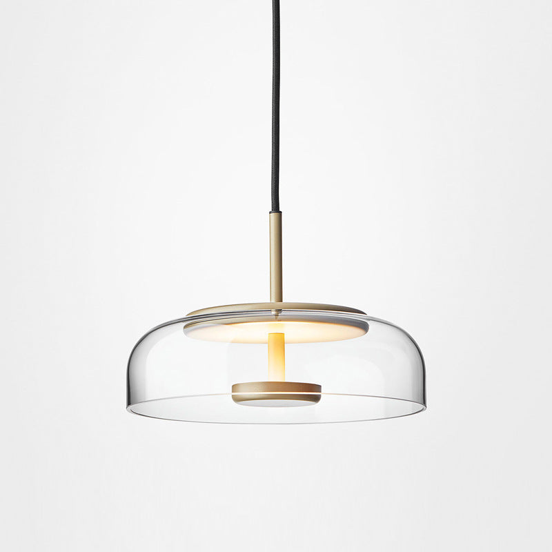 Glass Wrought Iron Floor Lamp