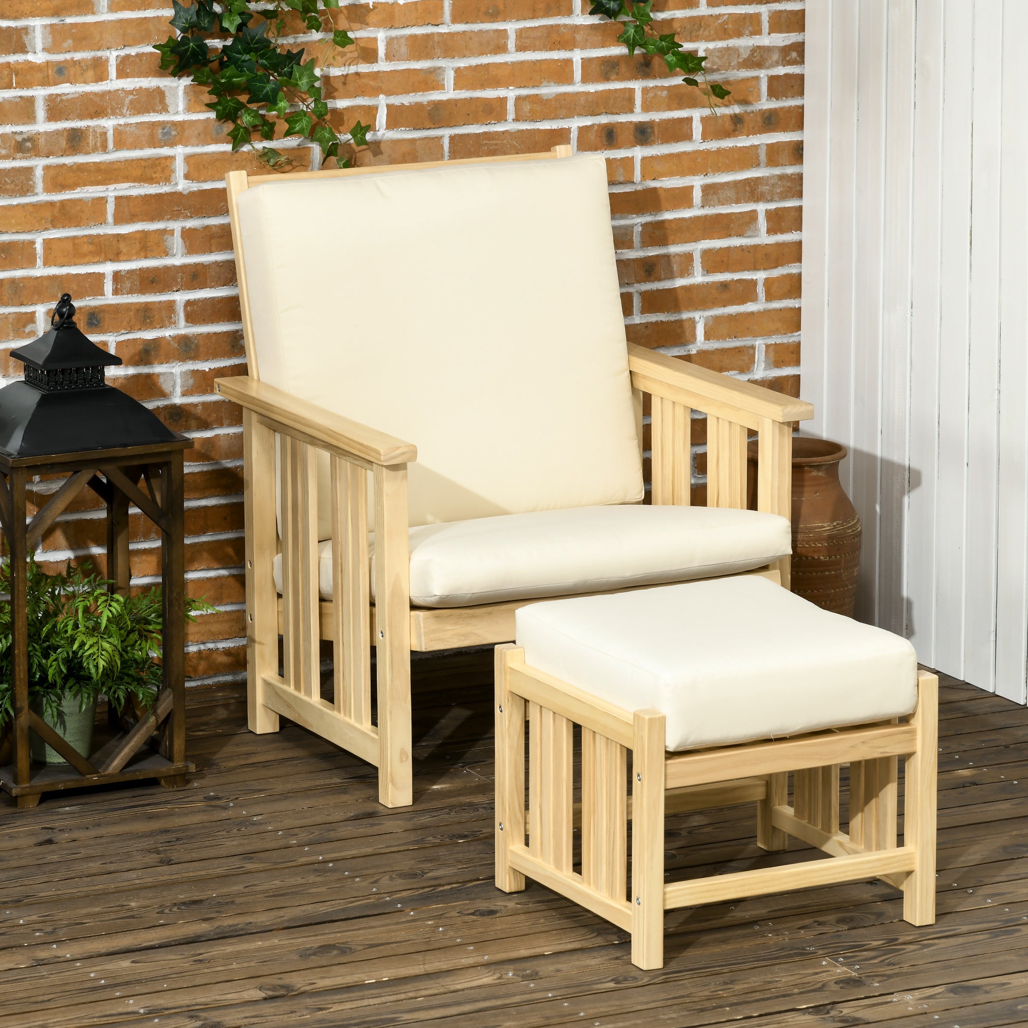 Two-Piece Lounge Chair Set