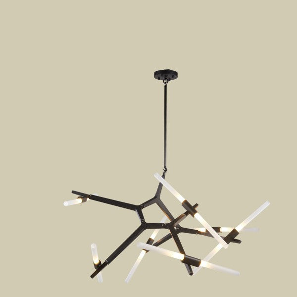 Nordic Iron Branch Chandelier