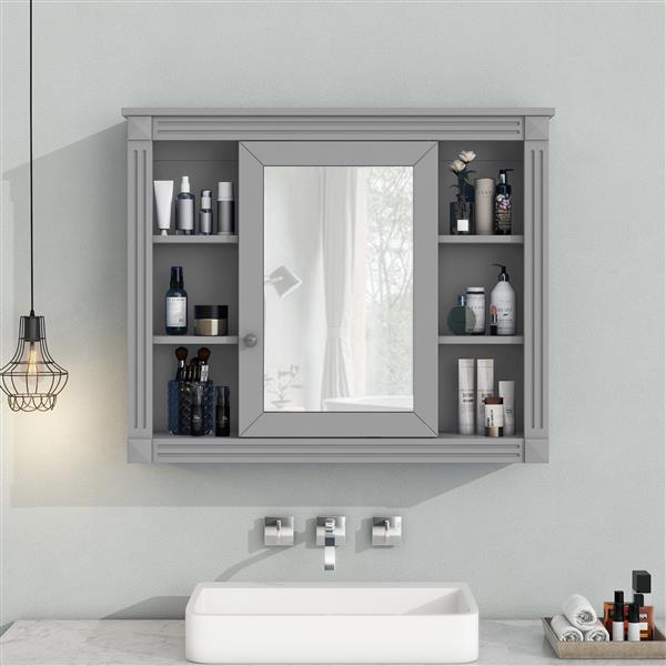 Wandmontierter Badezimmerspeicherschrank