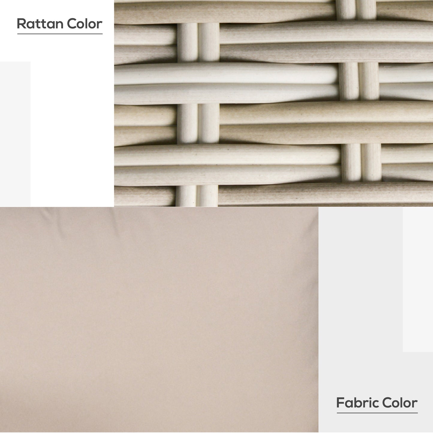 3 Piece Patio Furniture Set