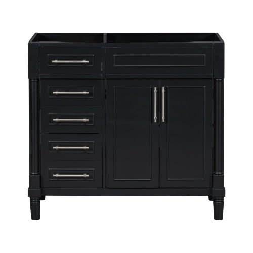 Wood Freestanding Vanity Cabinet