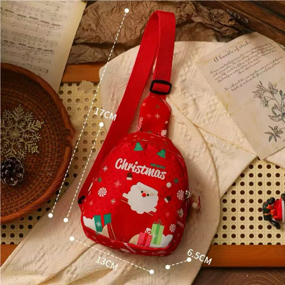 Festive Sling Backpack Purse