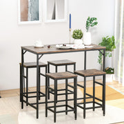 Black Industrial Dining Set