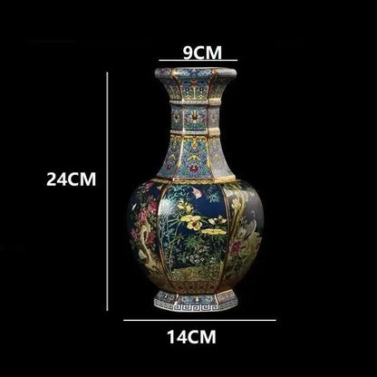 24cm Antique Ceramic Vase for Home Decor - Vase