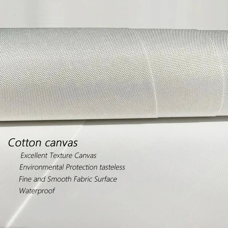 Abstract Nordic Leaf Canvas Wall Art - Posters