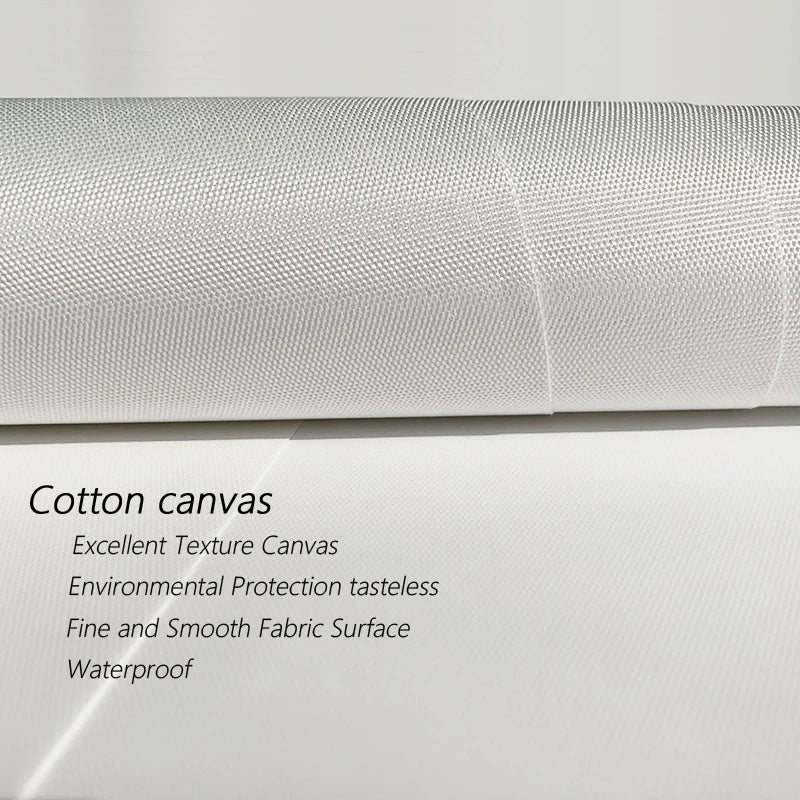 Abstract Winter Landscape Canvas Print - Nordic Style - Posters