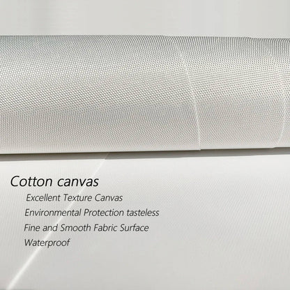 Abstract Winter Landscape Canvas Print - Nordic Style - Posters