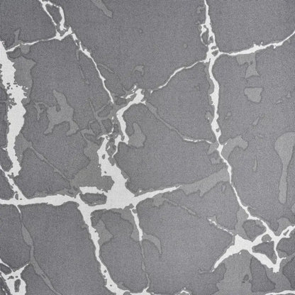 Gray and white marble-patterned decorbites accent chair cover slipcover with textured veined design for sofa chairs