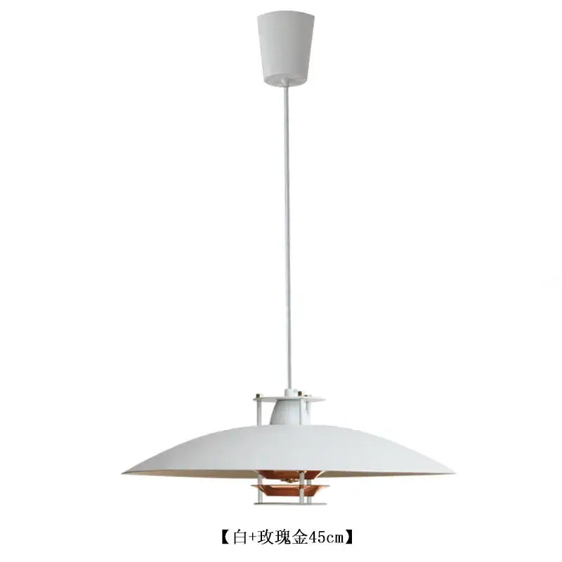White pendant light with sleek disc-shaped shade and copper accents decorbites aluminum pendant lights for kitchen island