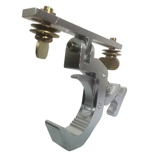 Decorbites aluminum stage lamp hook with silver clamp and brass springs for 230w 200w mobile head beam lamps