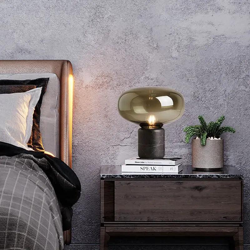 Amber Nordic Table Lamp