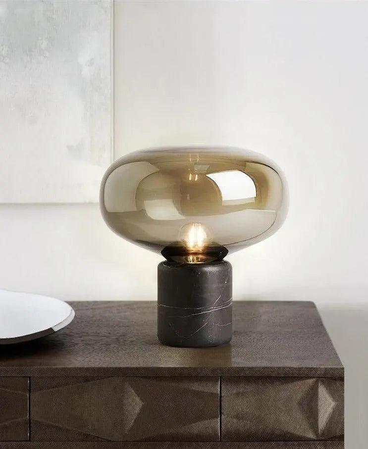 Amber Nordic Table Lamp
