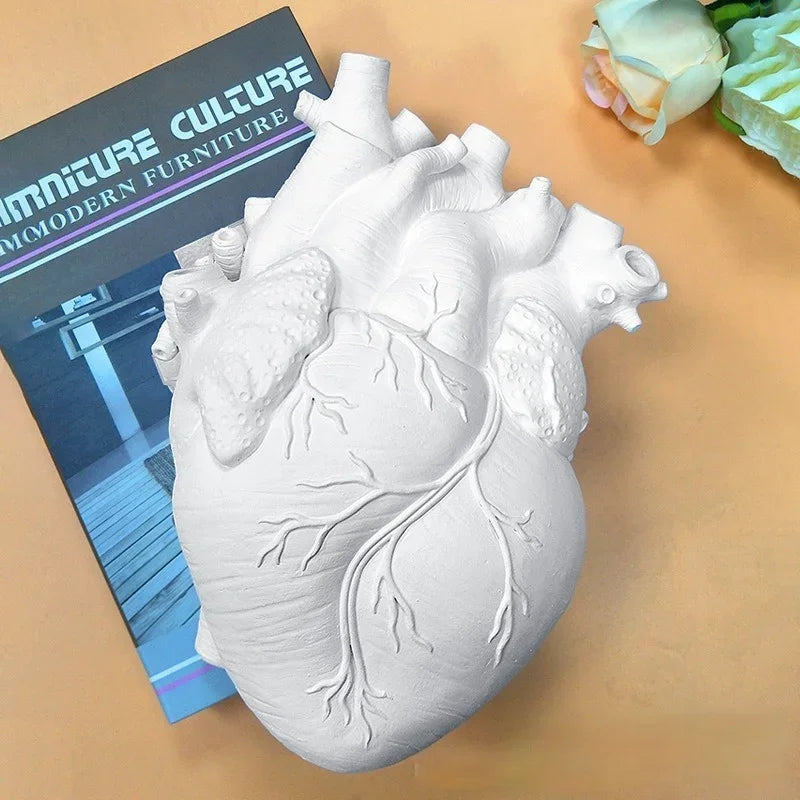 Anatomy Heart Vase - Unique Valentine’s Day Gift - Vase