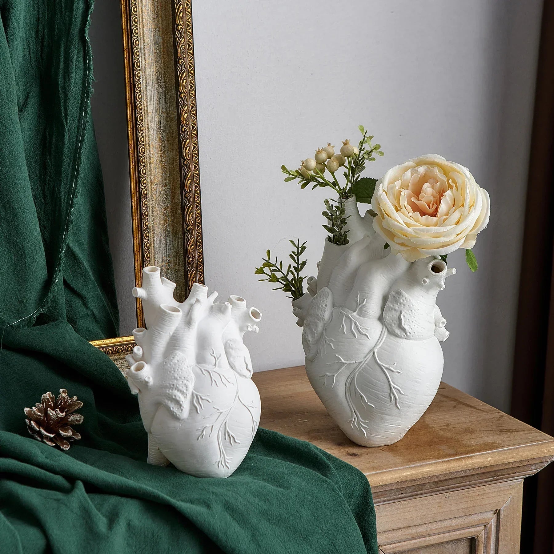 Anatomy Heart Vase - Unique Valentine’s Day Gift - Vase