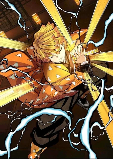 ’Anime Demon Slayer Character Posters Canvas Wall Art’ - 10 / 21x30cm No Frame - Posters