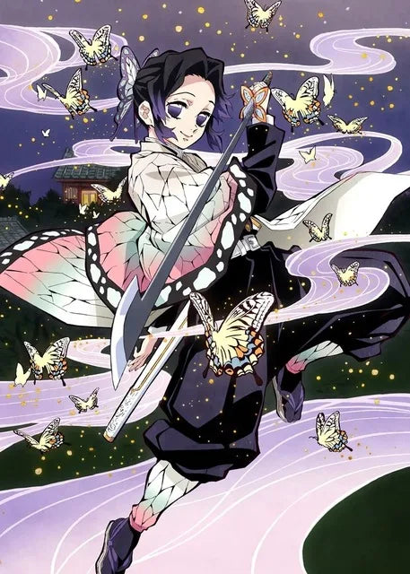 ’Anime Demon Slayer Character Posters Canvas Wall Art’ - 15 / 21x30cm No Frame - Posters