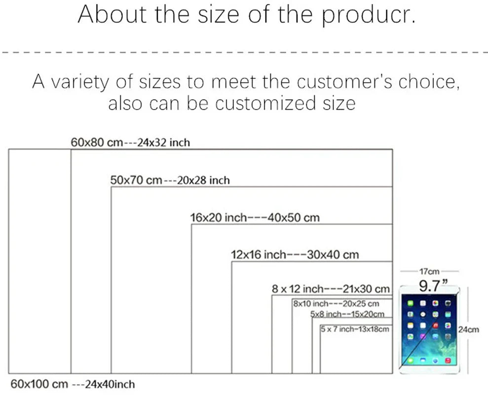 ’Anime Demon Slayer Character Posters Canvas Wall Art’ - Posters