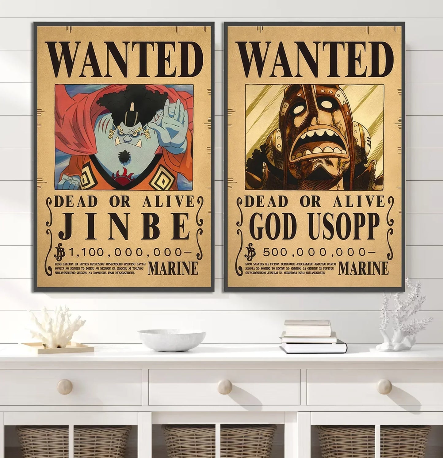 Anime One Piece Poster Set - Home Wall Art - Posters