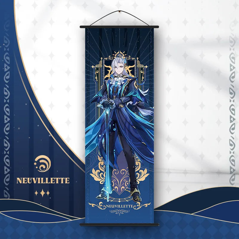 Anime Poster Wall Art Decoration: Genshin Characters - Neuvillette - Posters