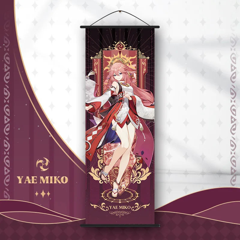 Anime Poster Wall Art Decoration: Genshin Characters - Yae Miko - Posters