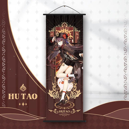 Anime Poster Wall Art Decoration: Genshin Characters - Hutao - Posters