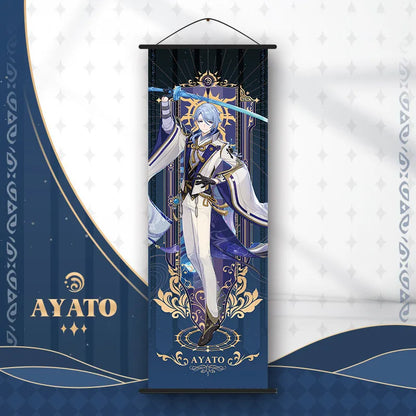 Anime Poster Wall Art Decoration: Genshin Characters - Kamisato Ayato - Posters