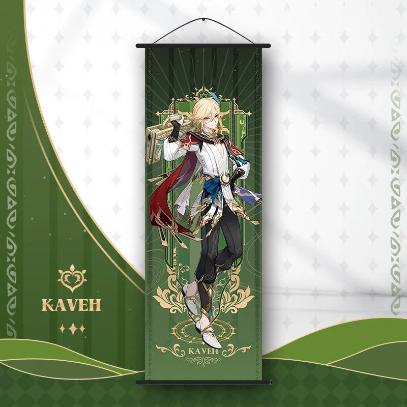 Anime Poster Wall Art Decoration: Genshin Characters - Kaveh - Posters