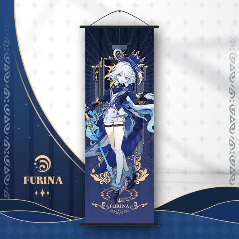 Anime Poster Wall Art Decoration: Genshin Characters - Furina - Posters