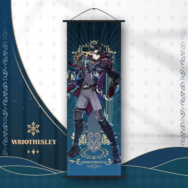 Anime Poster Wall Art Decoration: Genshin Characters - Wriothesley - Posters