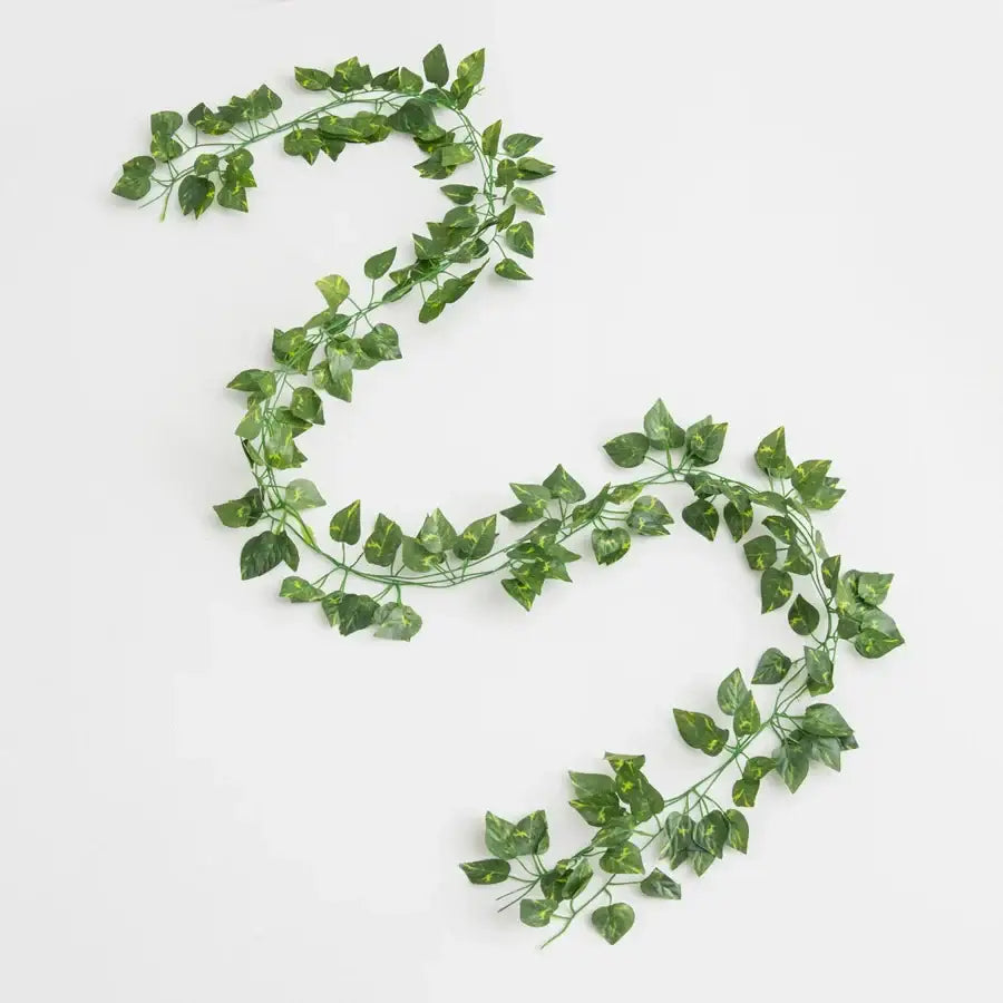 Green artificial ivy vine garland with variegated leaves by decorbites artificial hanging for christmas decoration