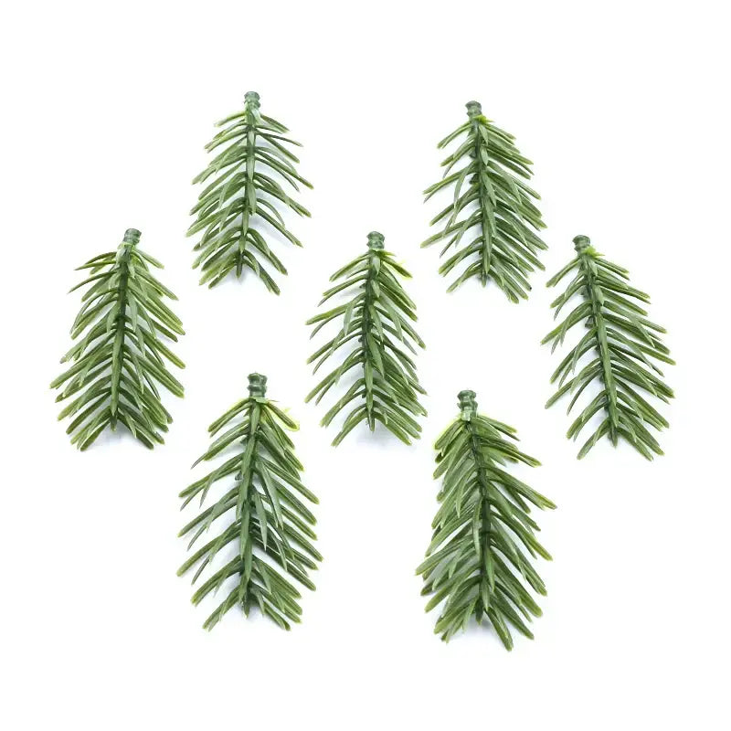 Green artificial pine branch ornaments from decorbites artificial plants for home decor and christmas garland use