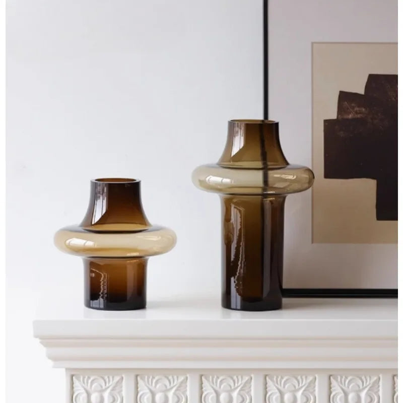 Artisan Glass Vase for Elegant Home Decor - Vase