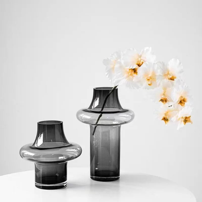 Artisan Glass Vase for Elegant Home Decor - Vase