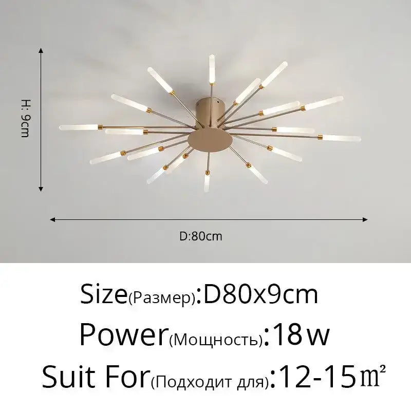 Modern decorbites black gold led chandelier with bronze base and frosted white shades for living room lighting