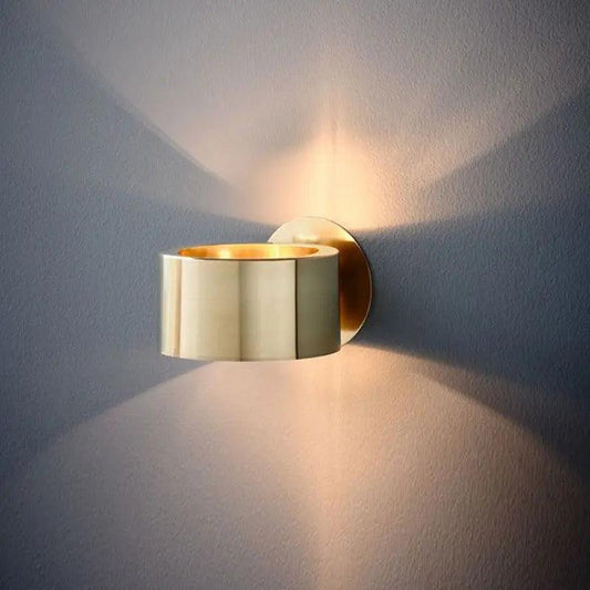 Black & Gold Modern Wall Lamp