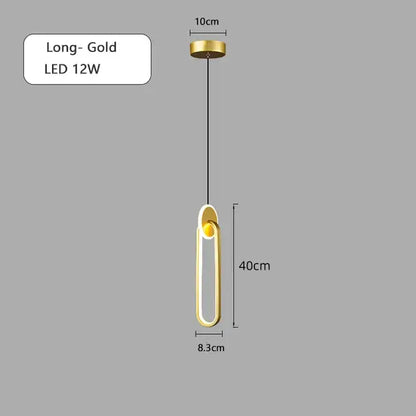 Gold-colored minimalist decorbites black gold round pendant light with sleek linear design and led bulb for bedside use