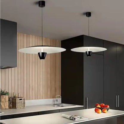 Modern black and white pendant light with sleek minimalist design by decorbites black led hanging for restaurant and hotel use