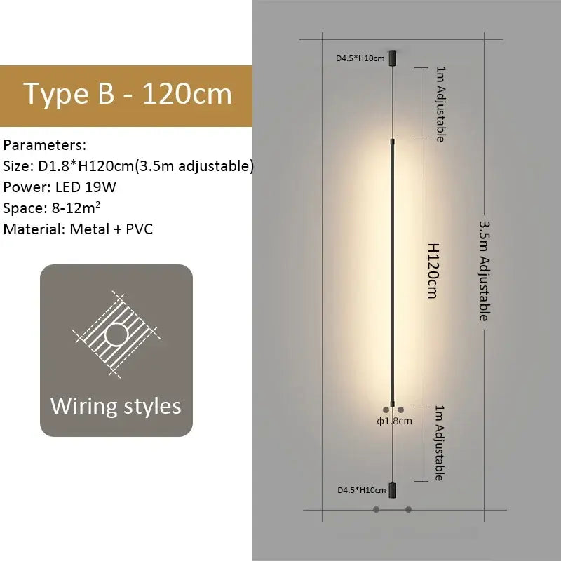 DecorBites black led pendant chandelier with sleek black metal and pvc body emitting warm light for modern nordic decor