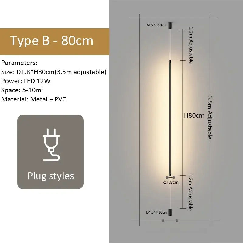 A sleek decorbites black led pendant light with black metal and pvc construction for modern home decor