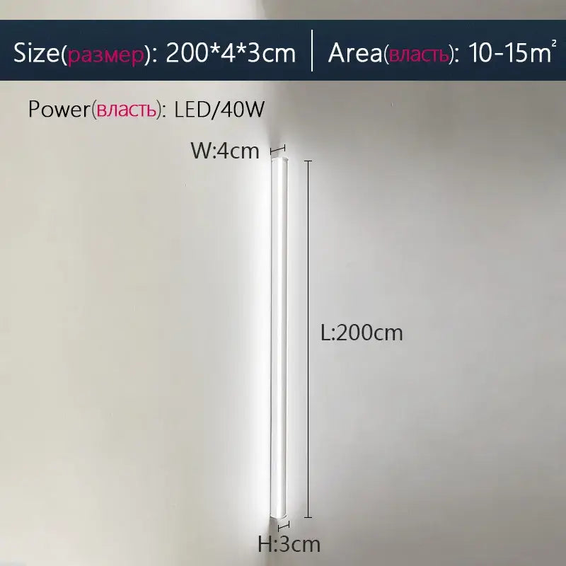 DecorBites black led wall lamp with a sleek white cylindrical body and minimalist design for bedroom and living room