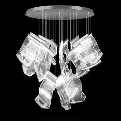 Modern white mesh decorbites black love chandelier with sleek metallic base ideal for dining room love chandelier lighting